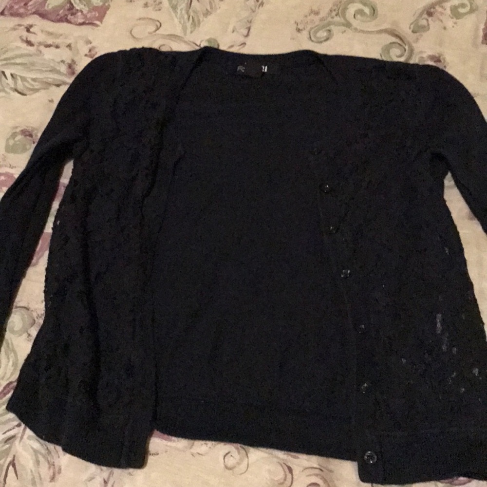 Navy blue cardigan